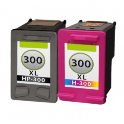 HP 300 XL DUO-PACK (zwart+kleur) cartridges (huismerk)