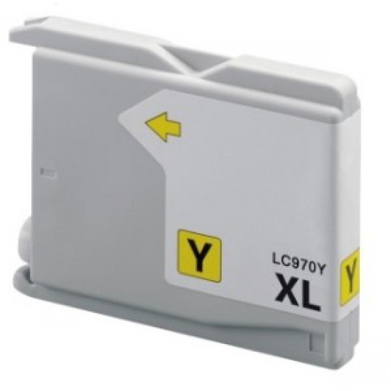 Brother LC-970 XL Yellow (huismerk)