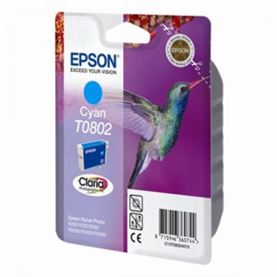 Epson 802 Cyaan cartridge (origineel)