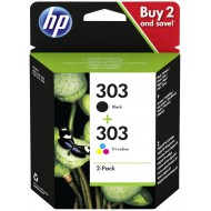 HP 303 Set Zwart en kleur cartridge (origineel)